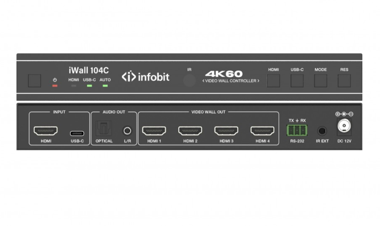 Контроллер видеостены Infobit, iWall 104C